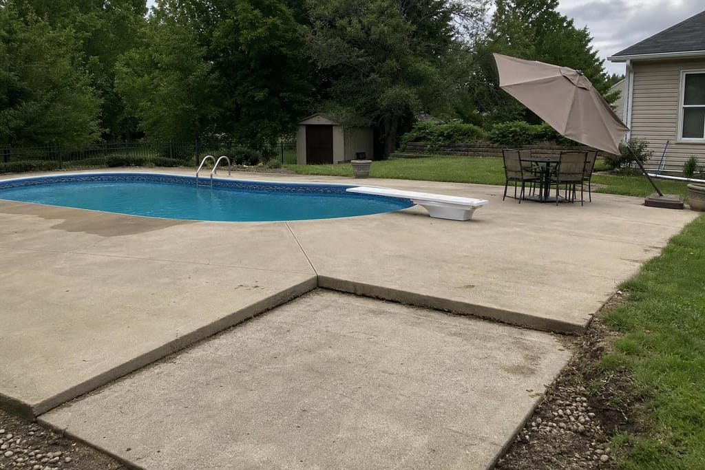 Pool Deck and Patio Leveling photo