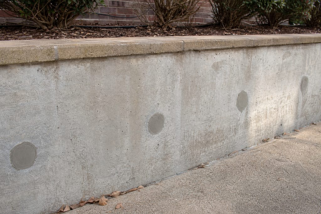 Exterior concrete patch compound photo